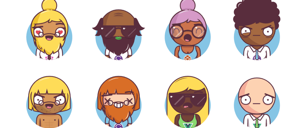 Big Heads - Easily generate characters for your projects